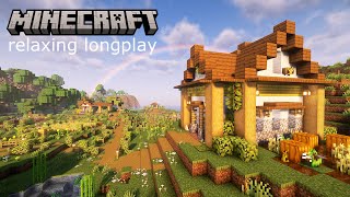 Flowery Meadow Farmstead: Minecraft Relaxing Longplay (No Commentary)