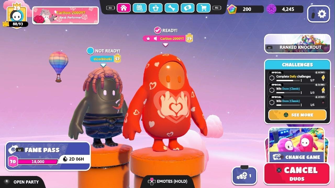 Fall Guys 2ND DUOS WIN WITH elcorbino81 🔥🔥🔥🔥🔥🔥🔥🔥🔥🔥🔥