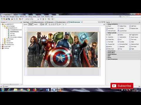 How to insert an image on NetBeans(java) Full Tutorial