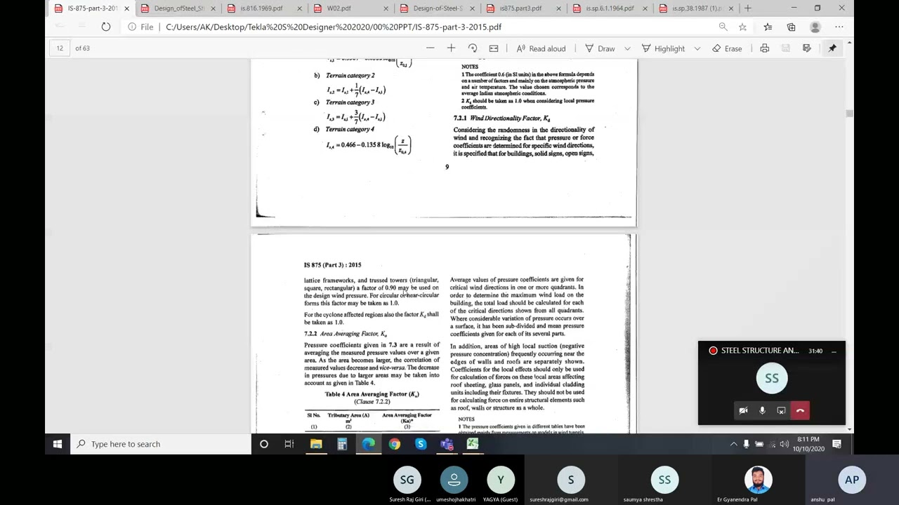 Steel Structure Analysis & Design using Tekla Structures | Civil & Structural Training DAY 13