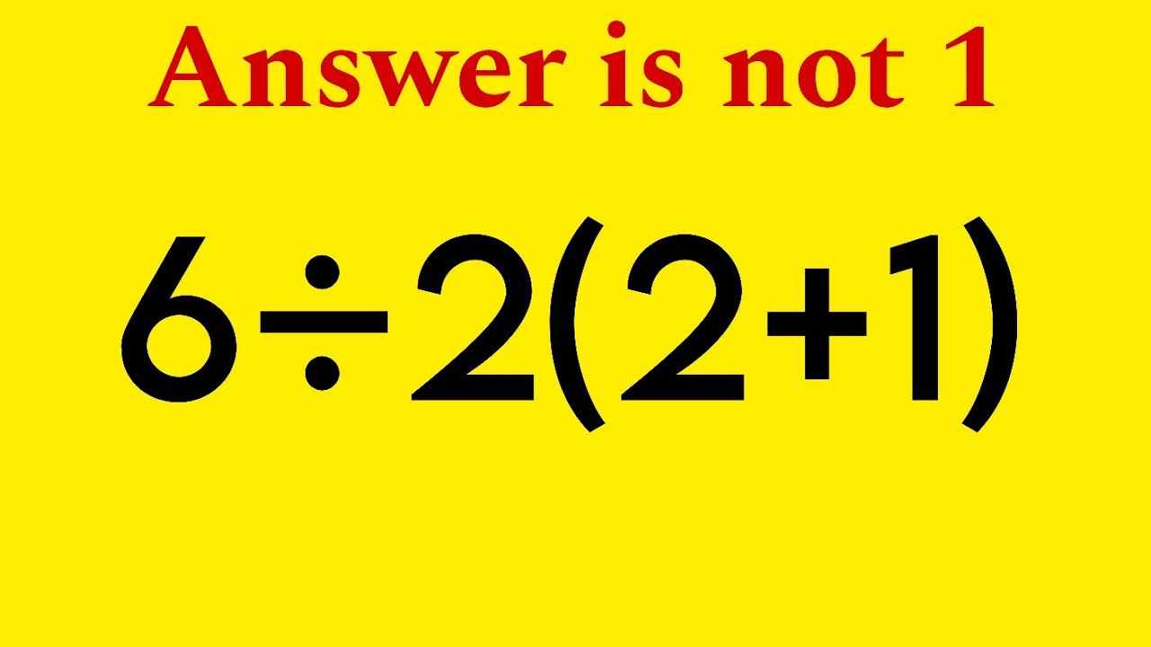 Only 1 in 5 Can Solve This Simple Math Problem! - YouTube