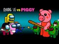 Among Us vs Piggy and Zombies | There is impostor among us