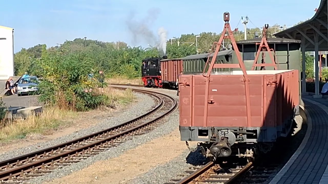 08.09.2024 Sonderfahrt Wilder Robert  Döllnitzbahn Oschatz Mügeln Glossen #train #Schmalspurbahn