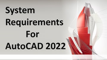 System requirements for AutoCAD 2022