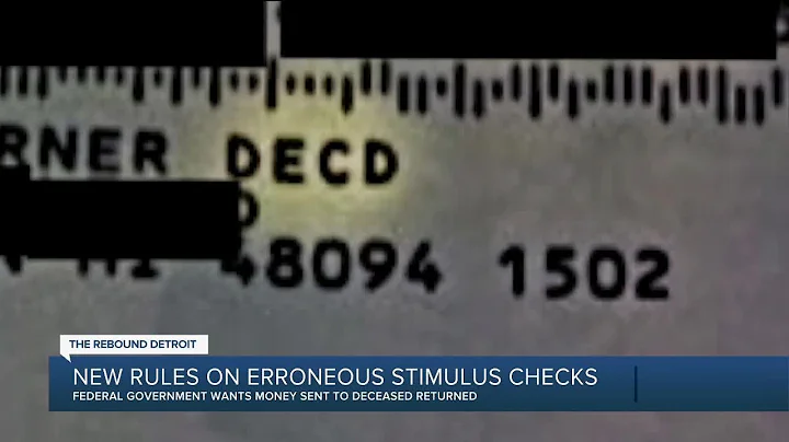 What to do with the stimulus check you received for your deceased family member