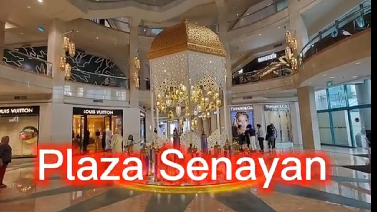 Plaza Senayan dibulan puasa, begini kondisinya. 