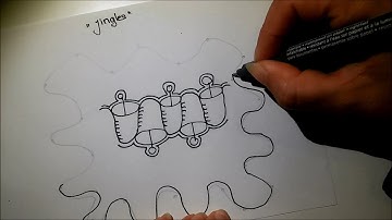 Daily Tangle - Day 10 - Jingles