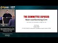 CppCon 2019: Miro Knejp “Non-conforming C++: the Secrets the Committee Is Hiding From You”