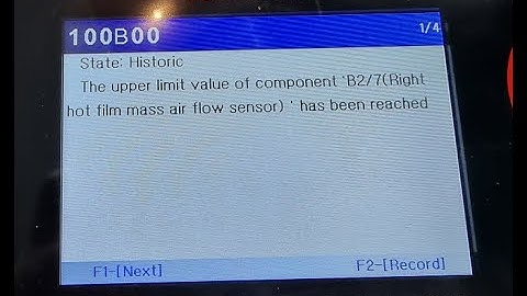 Mercedes-Benz W166 ML350 Bluetec MAF Sensor Cleaning Attempt to fix 100B00 100D00 CEL