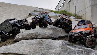 Traxxas TRX-4 vs. Absima Sherpa Rock Crawling mit @ruberduck
