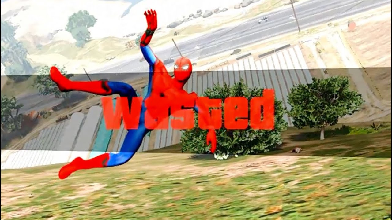 GTA 5 Wasted Spider-Man Compilation #14 (Funny Moments)