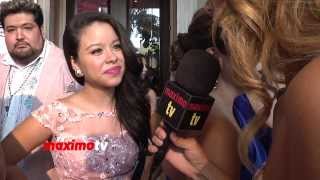 Celebrity Cierra Ramirez Interview 2013 IMAGEN Awards Red Carpet - THE FOSTERS Net Worth