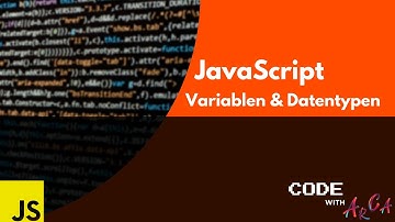 [1] JavaScript Basics: Variablen & Datentypen | FÜR ANFÄNGER 👨‍💻 #js #coding #deutsch #javascript