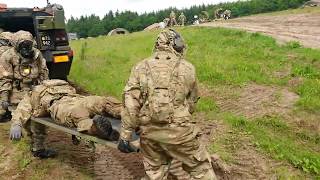 CBRN casualty handling - Denmark training