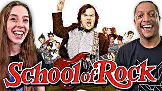 SCHOOL OF ROCK | MOVIE REACTION | My First Time Watching | JACK BLACK IS HILARIOUS | ROCK N ROLL🎸🎸