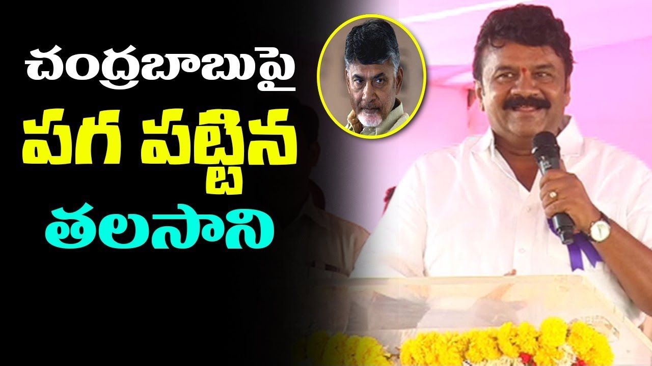 Talasani Srinivas Yadav Controversial Commetns on Mahakutami Leaders | Blames AP CM Chandrababu