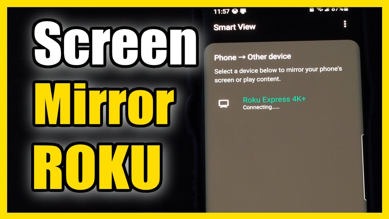 How To Screen Mirror Android Phone To ROKU Device Cast Tutorial YouTube how-to-screen-mirror-android-phone-to-roku-device-cast-tutorial-youtube