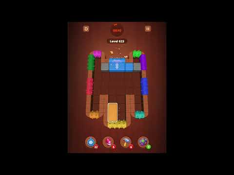 Wood Block Jam Levels 621-622-623-624-625-626-627-628-629-630