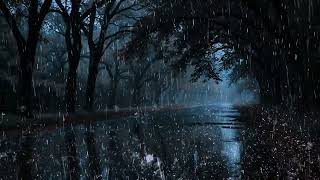 Calmness in the Night: Rain and Thunder Sounds for Peaceful Sleep