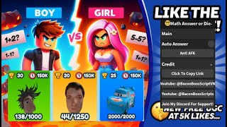 [FREE UGC] 🤓Math Answer or Die OP SCRIPT (AUTO ANSWER) screenshot 3