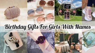 Birthday gifts for girls  with names\/Gift ideas for best friend\/Aesthetic Birthday gifts\/ #birthday