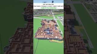 A #Giant #hogwarts escaped wth Fun #Slime! #minecraft #coolbuilds #minecraftguide #minecraftbuilding