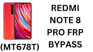 REDMI NOTE 8 PRO  FRP Unlock Bypass Google Account Easy Trick Without PC @NATIONAL MOBILE