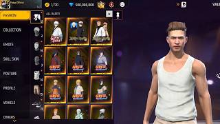 NOOB 👉 TO 👉 PRO🤑 SPEND 500,000,000💎 IN NEW ACCOUNT LEVEL 1 FREE FIRE⚡️
