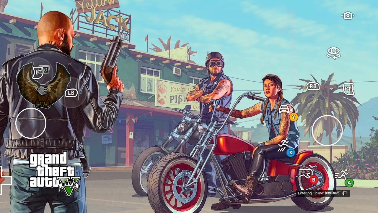 Playing GTA 5 on Mobile | Smooth Cloud Gaming Experience (No Lag, Full HD) 📱🔥