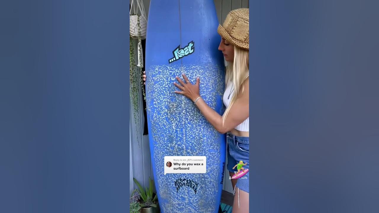Why do you wax a surfboard? SURFING 101 🏄🏼‍♂️ YouTube