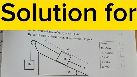 Let we have a system of two objects connected by a weightless string and frictionless pulley