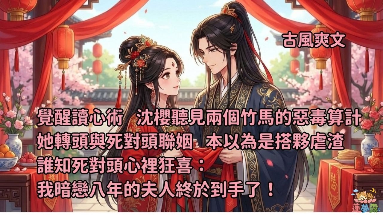 聽見兩個虛偽竹馬的心聲後，我轉頭跟死對頭聯姻了#古言#古言爽文 #讀心術 #人間清醒 #大女主#打臉虐渣 #甜寵