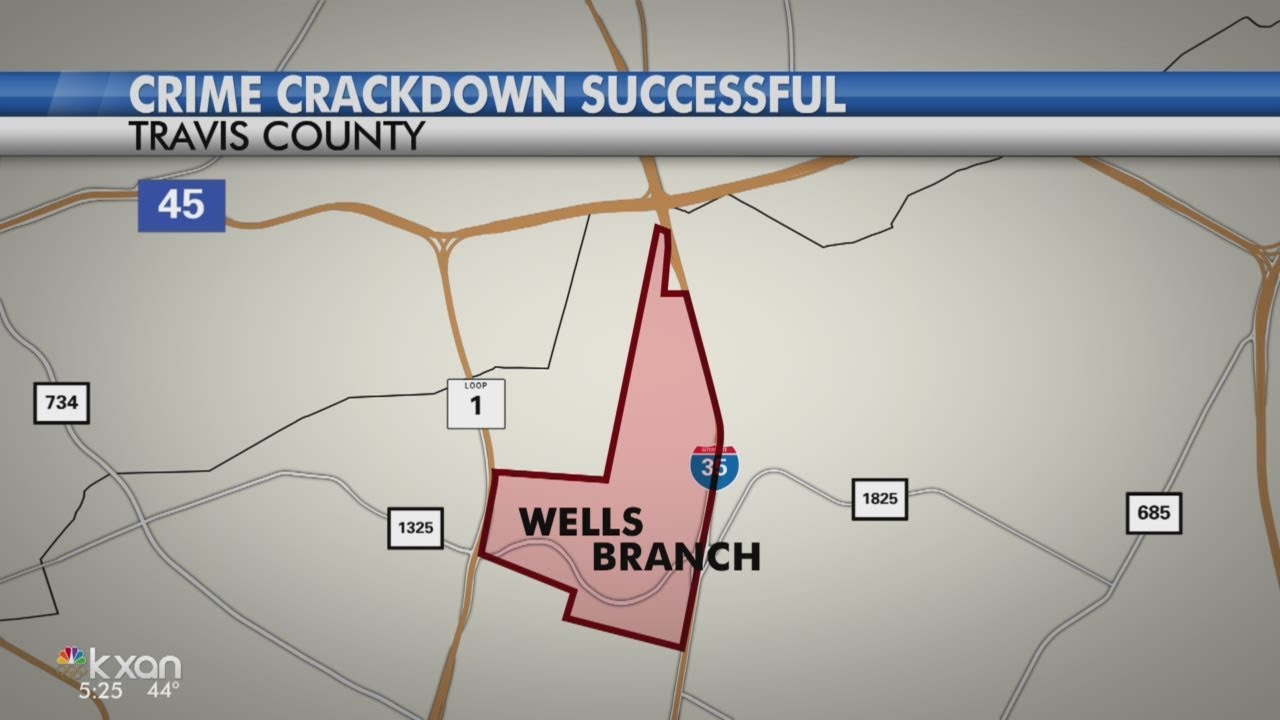Crackdown in Wells Branch neighborhood shows decrease in crime rates