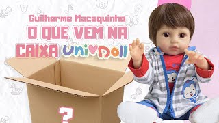 Unboxing Bebê Reborn Guilherme Macaquinho UniDoll