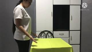 Procedures for Laying the Tablecloth
