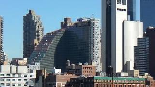 Manhattan Skyline as seen from the USS Intrepid by jonfromqueens