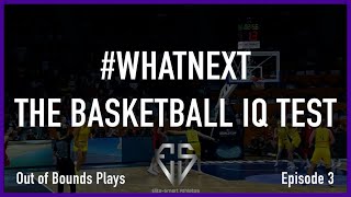 Test Your Basketball Iq Out Of Bounds Plays - The Basketball Iq Test