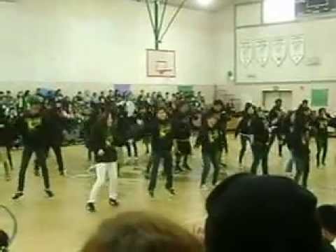 Edward Harris jr middle school rally-flash mob 2012