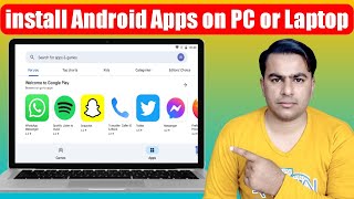 How to install Android Apps on PC or Laptop || Laptop Me Android App Kaise Chalaye screenshot 5