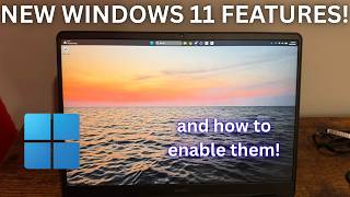 How to enable HIDDEN FEATURES in Windows 11! (NEW TASKBAR + MORE)