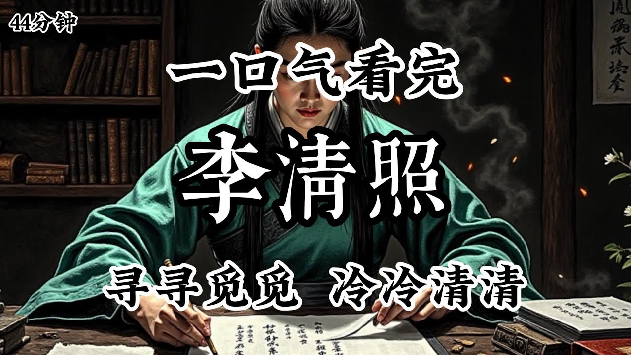 四大才女之《李清照》千古第一才女，她的人生爲何從雲端跌入谷底？#助眠听书 #秘史趣聞 #歷史人物 #歷史揭秘 #李清照