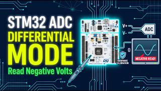 STM32 Differential ADC Tutorial | Reading Negative Voltages & Common Mode