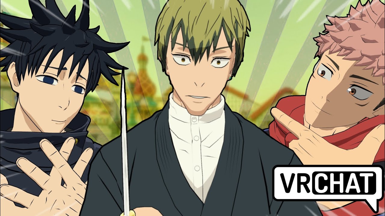 Naoya tries to stop Yaoi and Yuri! (jujutsu kaisen vrchat) 