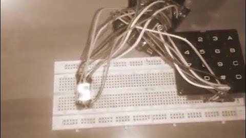 Arduino - Keypad e display 7 segmenti