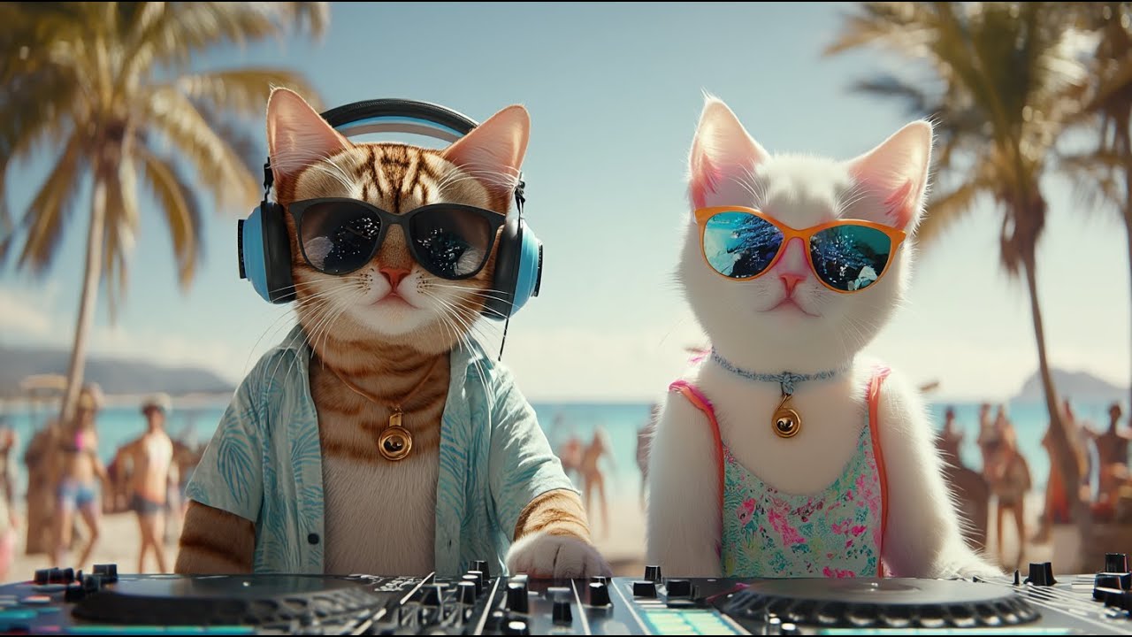 House Beach Party 2026 🌴🔥 | Katy & Miaww DJ Set – Summer Love & Ocean Vibes