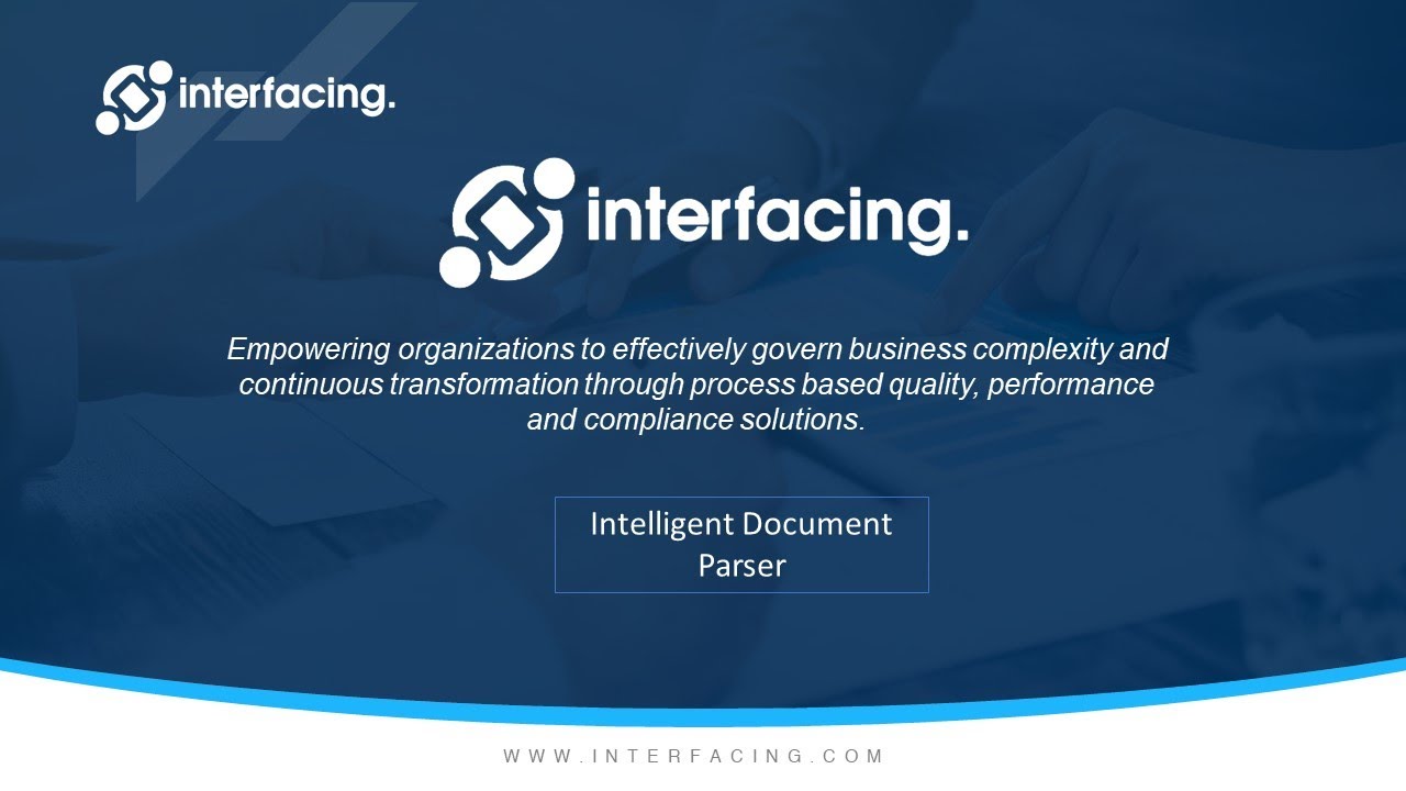 Interfacing Intelligent Document Parser - YouTube