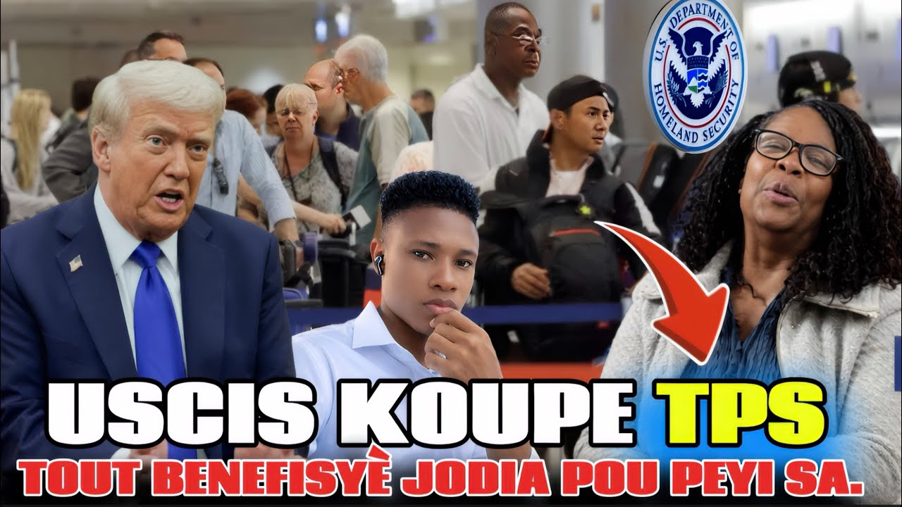 UPDATE 🇺🇸13 Janvier 2025 | USCIS pibliye Memo a - TPS koupe pou tout Benefisyè sa yo - 🇭🇹pa ladanl.