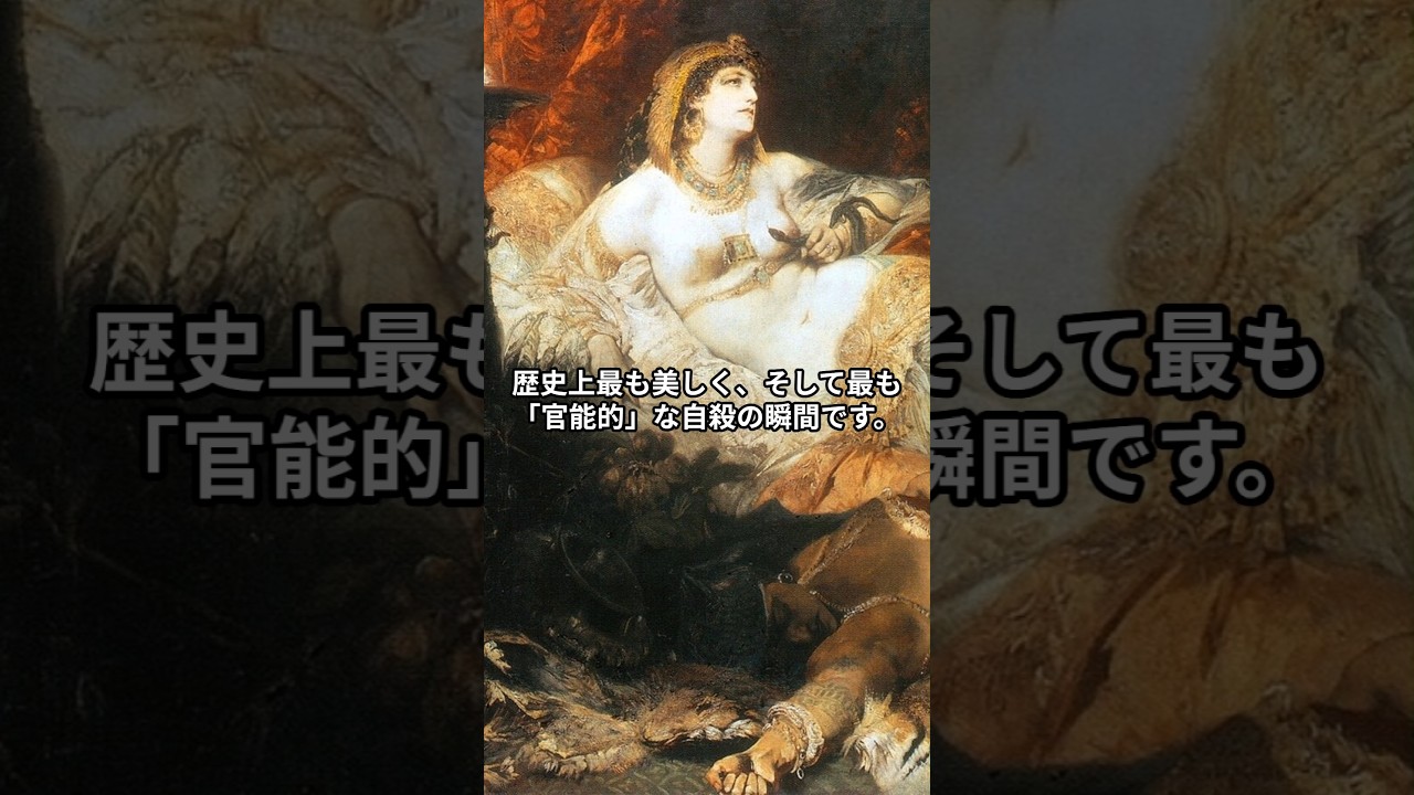 これは“歴史画”ではなく、19世紀の欲望だった | 《クレオパトラの死》ハンス・マカルト #アート #美術
