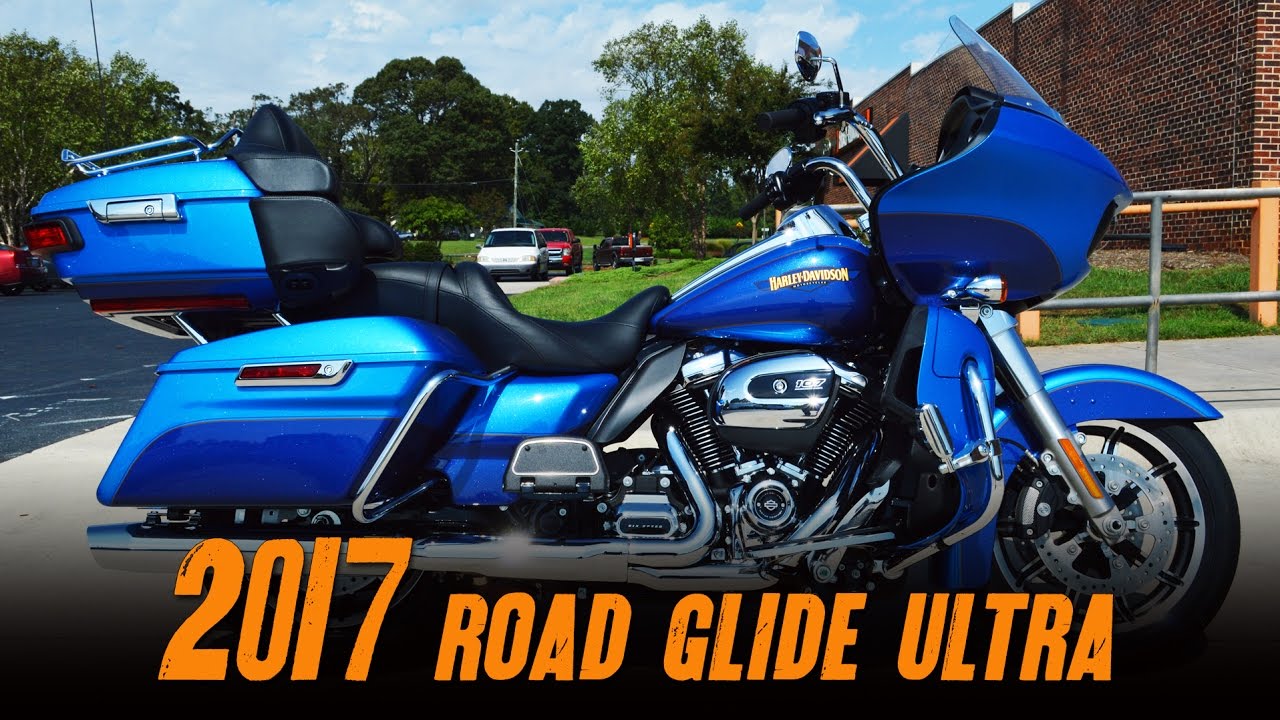 2017 Harley Davidson Fltru Road Glide Ultra Bonneville Fathom Blue Youtube