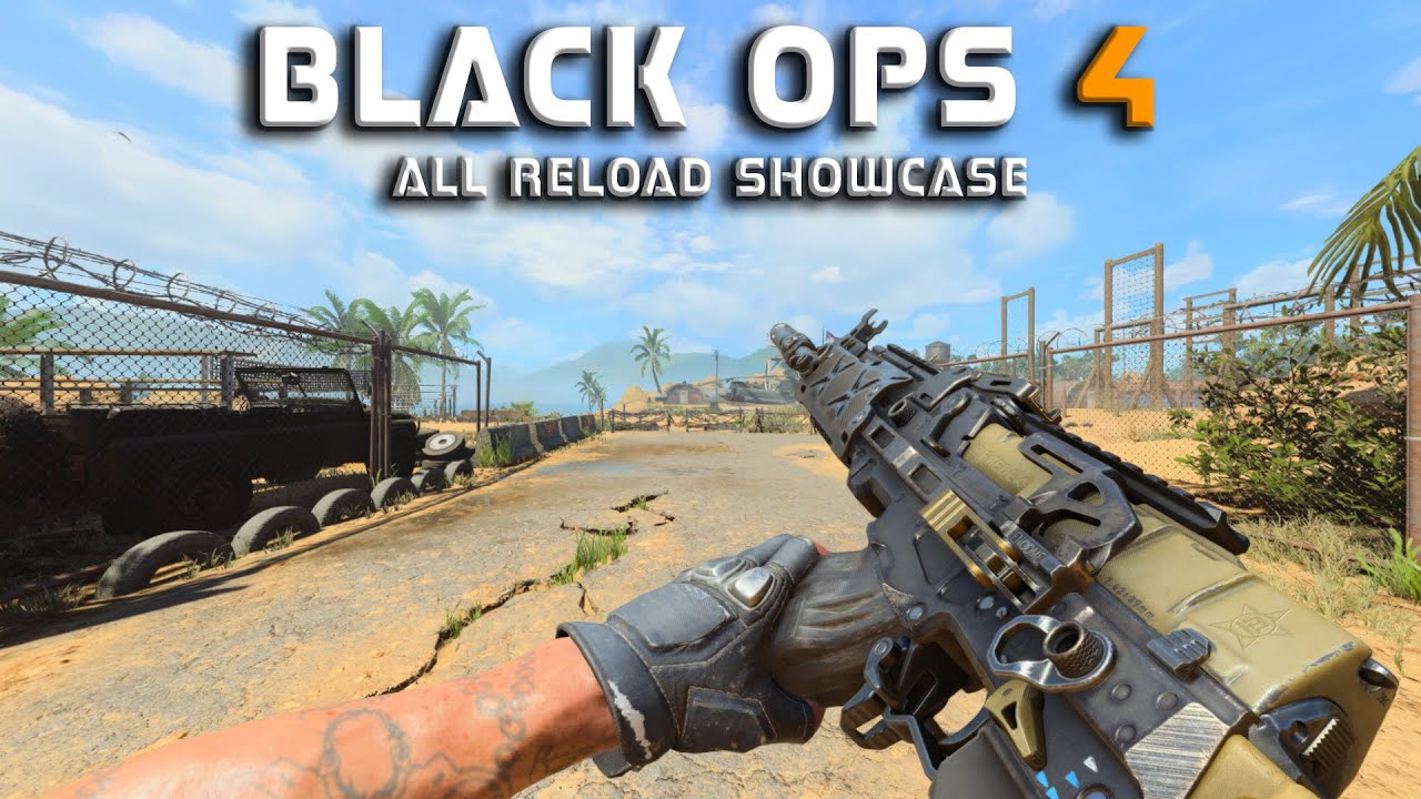 CALL OF DUTY BLACK OPS 4 : ALL RELOAD SHOWCASE 4K - YouTube